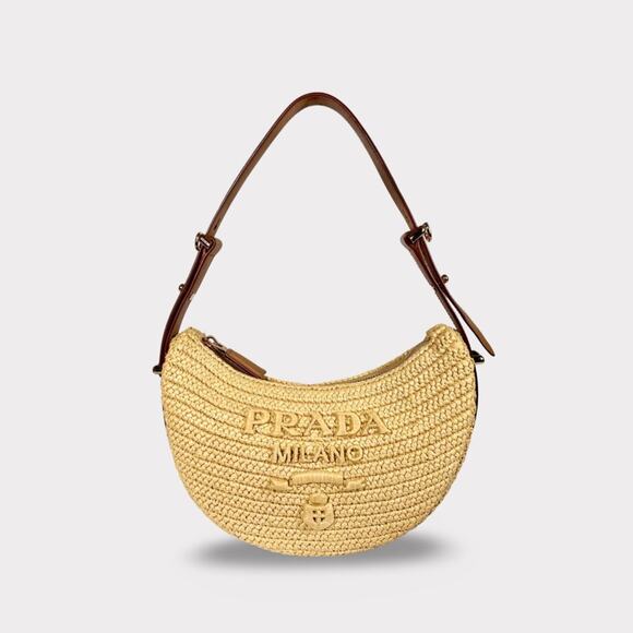 Prada Crochet Arqué Shoulder Bag - Picture 1 of 12